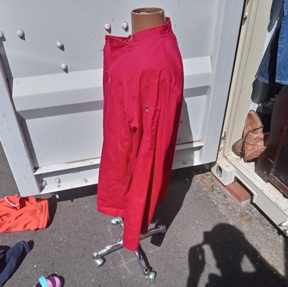 Chef works red jacket - Picture 2 of 7